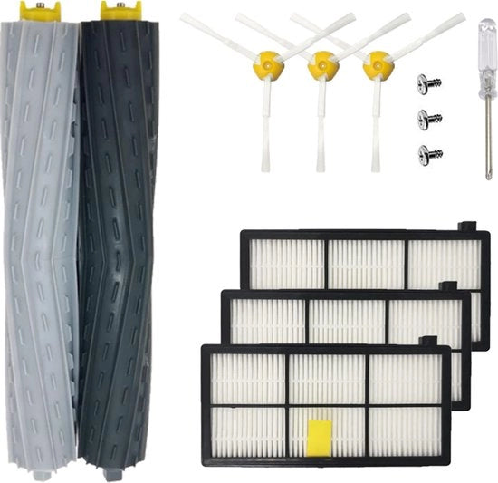 Vervangingsfilter per Roomba 800 900 Serie - Potenziata Capacità di Aspirazione - 9 Pezzi