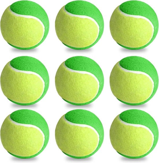 Pallamoci 9 pezzi pallamoci per allenamento 25% riduzione della pressione per principianti e bambini, verde