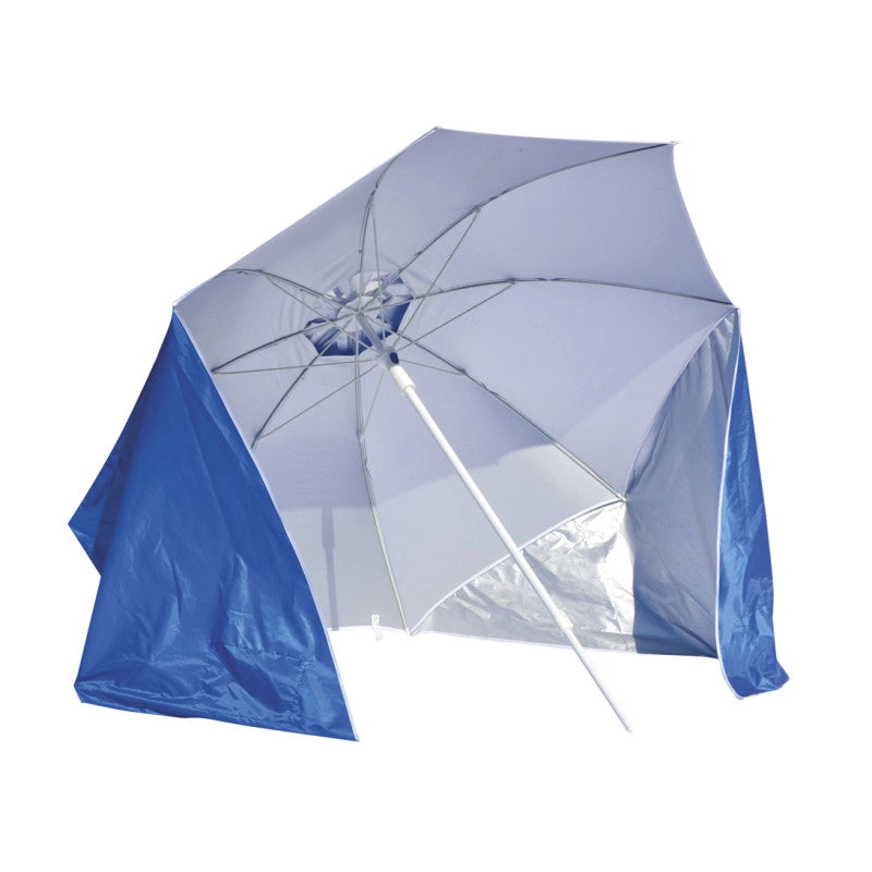 Set Di 12 Ombrelloni Tenda 200/8 - Uv Protection - Con Picchetti Per Fissaggio Moia