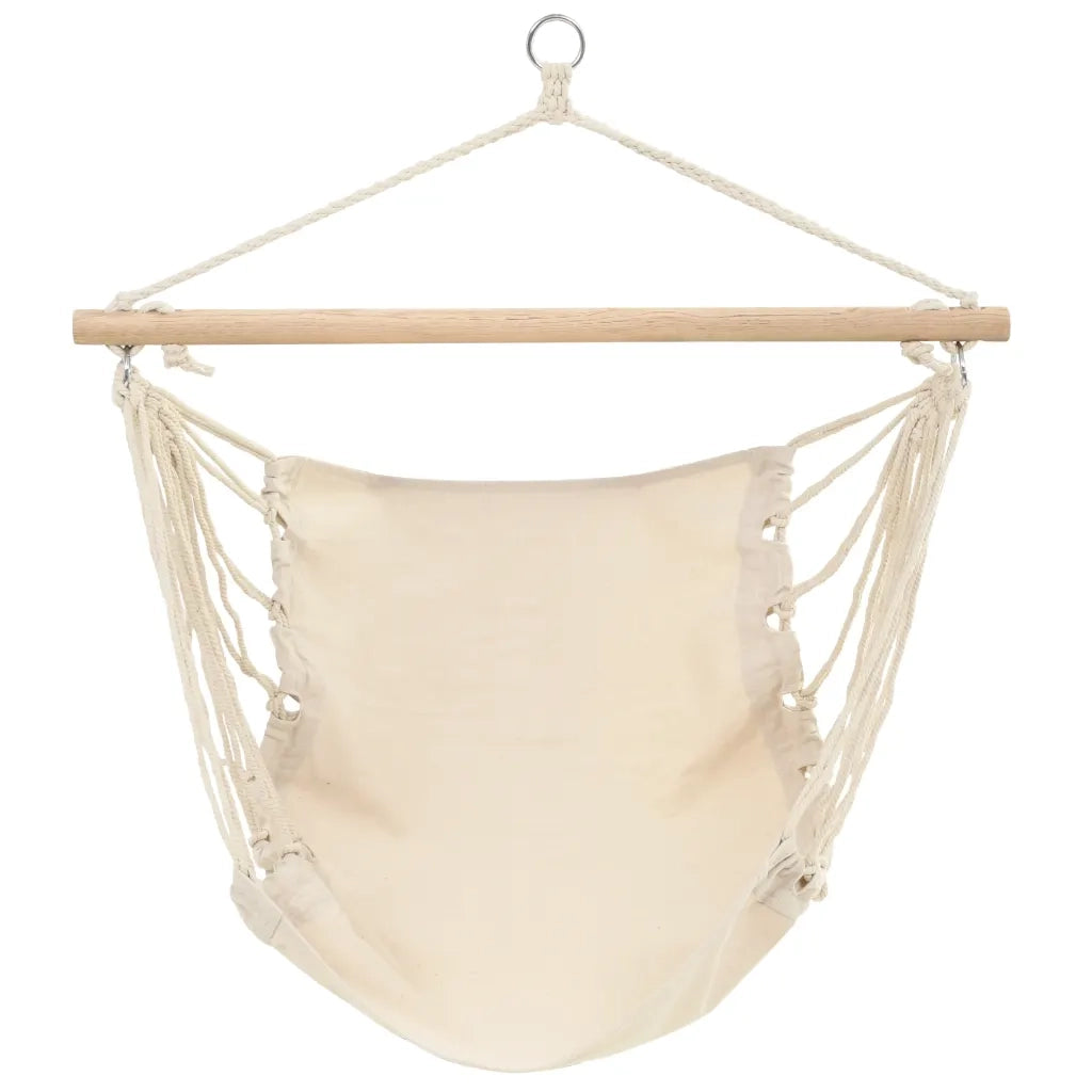 Amaca seduta 1,0 x 0,8 m. in cotone, crema cod mxl 76624