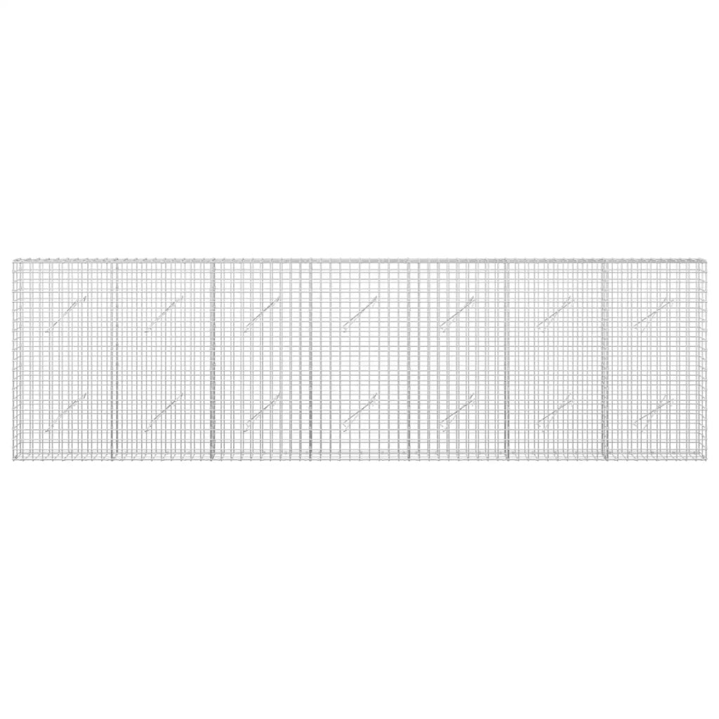 Gabion con Filo da 3,5 mm e Maglia da 5x5 cm 350x10x100 cm 3462049