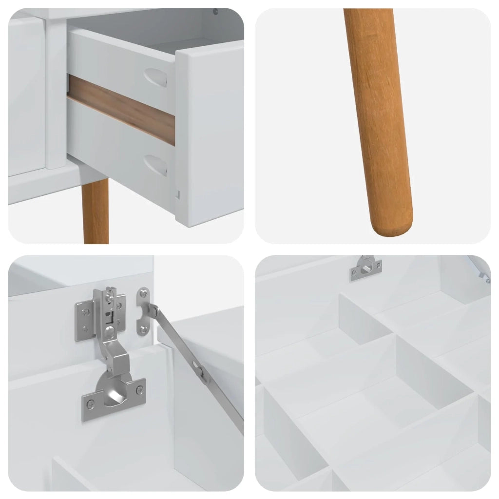Tavolo da Trucco FAUSKE Bianco 112 x 50 x 78 cm 42040690