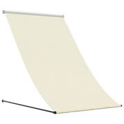 Tenda da Sole | Tenda parasole Retrattile Crema 150x150 cm in Tessuto e Acciaio