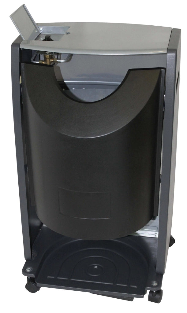 Stufa a Gas Gpl da Interno ad Infrarossi 4,2 kW Qlima GH3042R Infra Grigia
