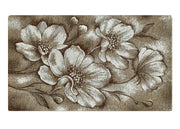 Tappeto Salotto Velour Antiscivolo Disegno Asturia By Suardi - 140x200 - Fango