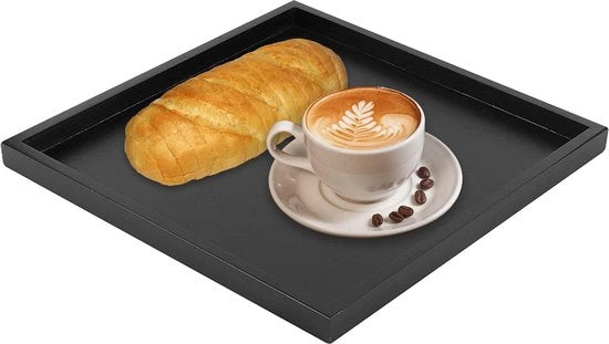 Tavolo di Servizio Quadrato Stacking da 30cm/118 Pollici per Cibo, Colazione, Caffè e Esposizione
