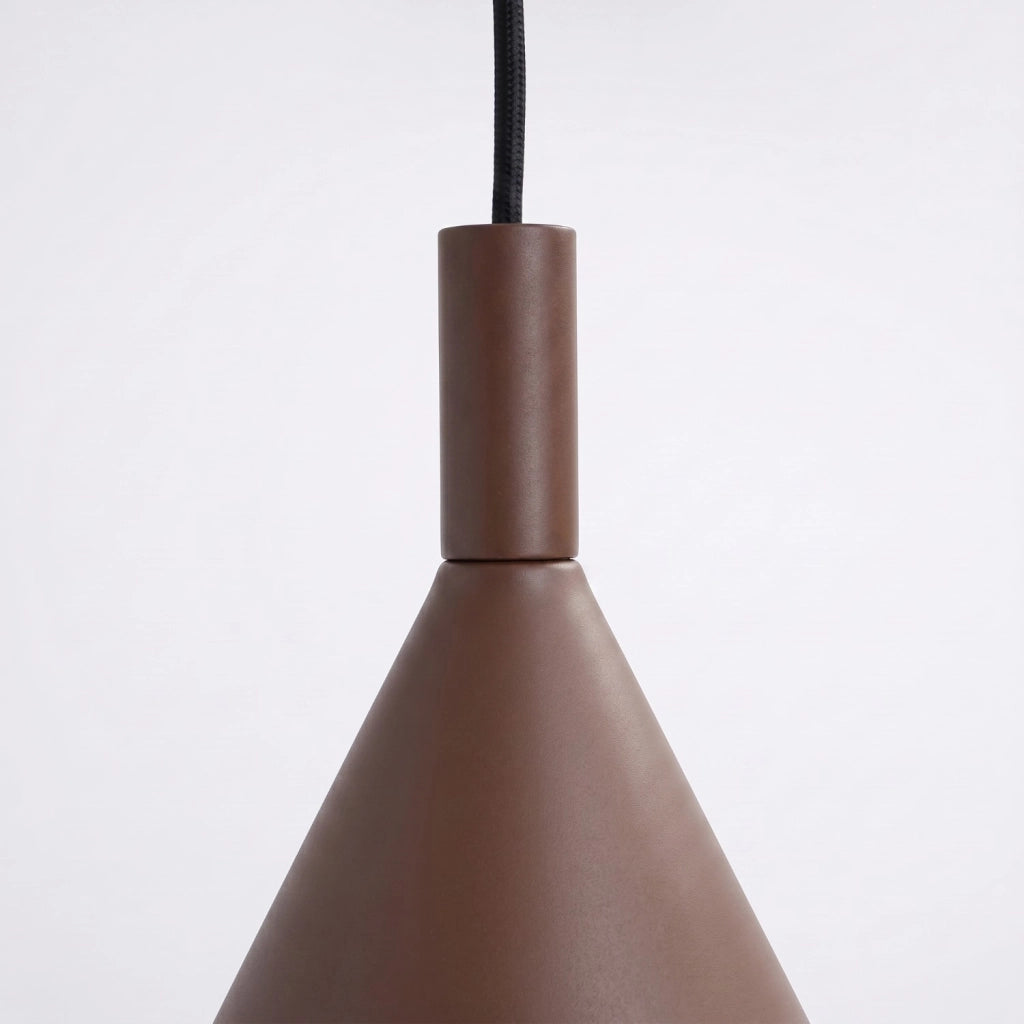Lampada a sospensione NOX 25 marrone