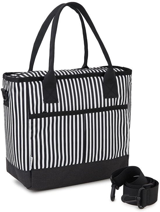 Lunchtas per donne, termos di lattina isolanti per donne, grande borsa termica con cinghia regolabile da spalla per lavoro, scuola, picnic