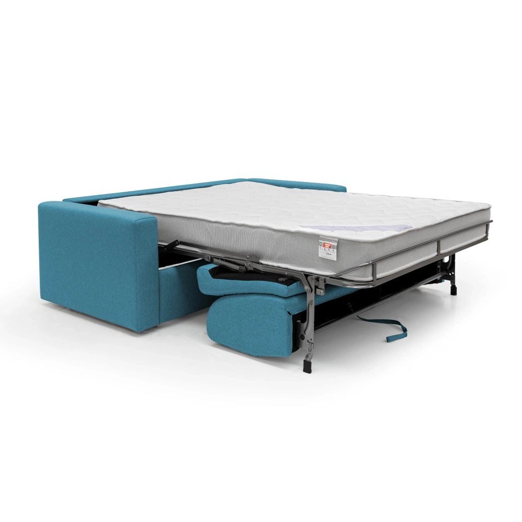 Kansas Divano letto matrimoniale H20 impermeabile 192 cm  azzurro
