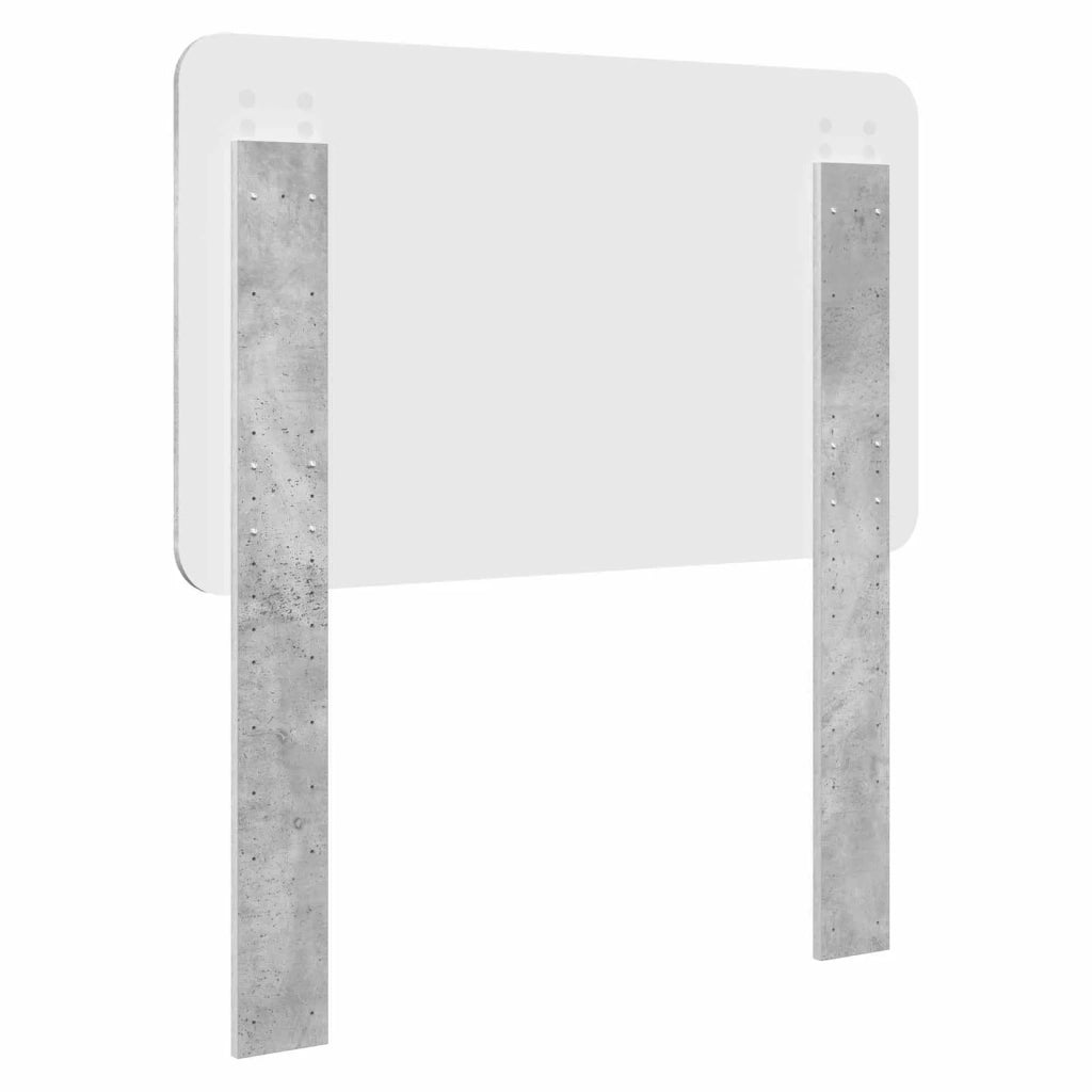 Testiera Grigio cemento Legno multistrato 887938