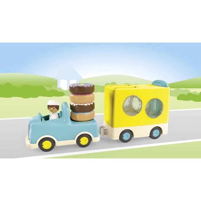 PLAYMOBIL JUNIOR - 71702 - Camion delle ciambelle Junior