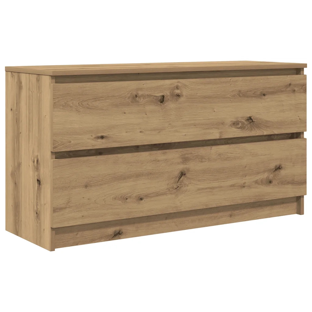 Mobile TV Rovere Artigianale 100x35x54 cm in Legno Multistrato 861813