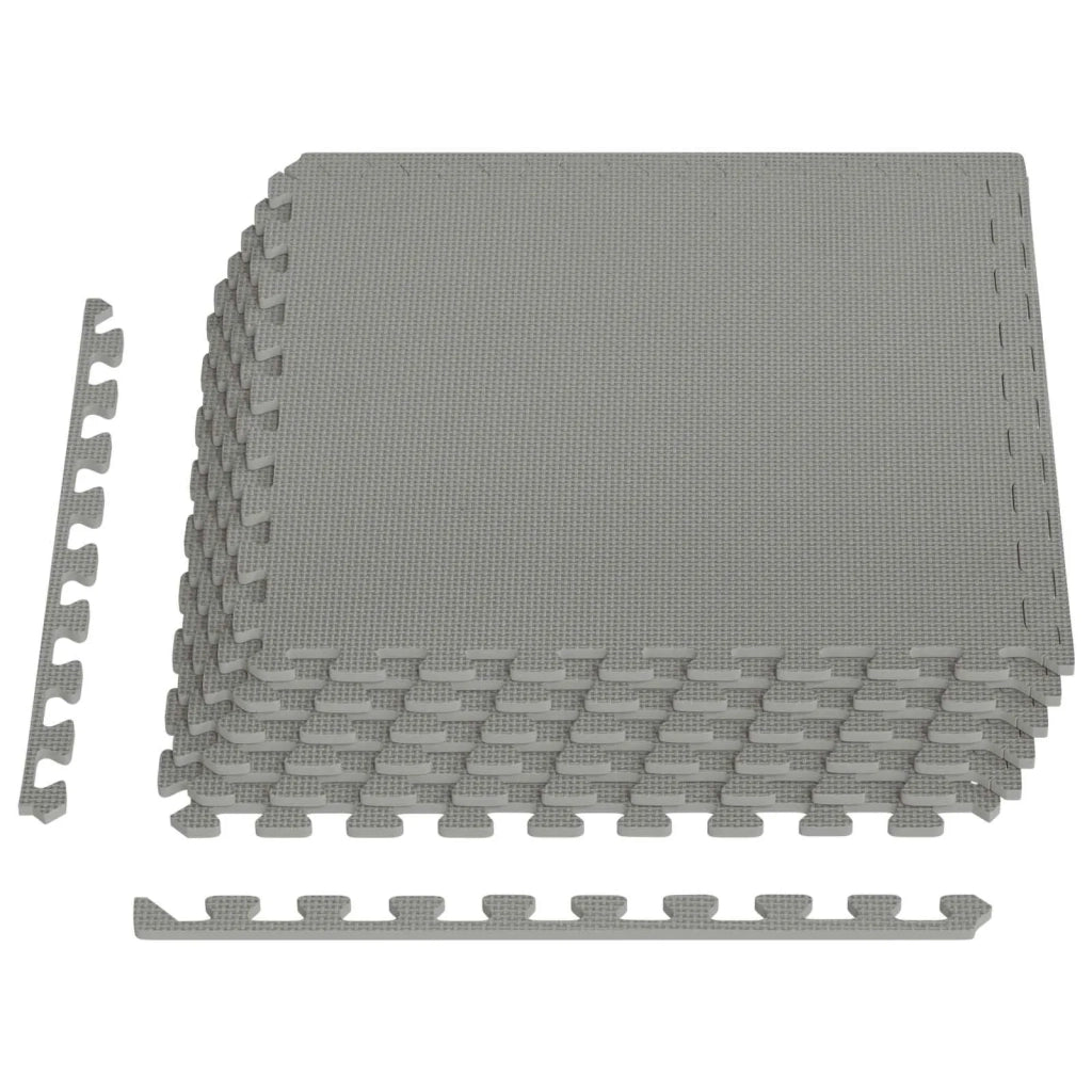 Tappetino per piscina 6 pcs Grigio 2,16 m² Schiuma EVA 3433269