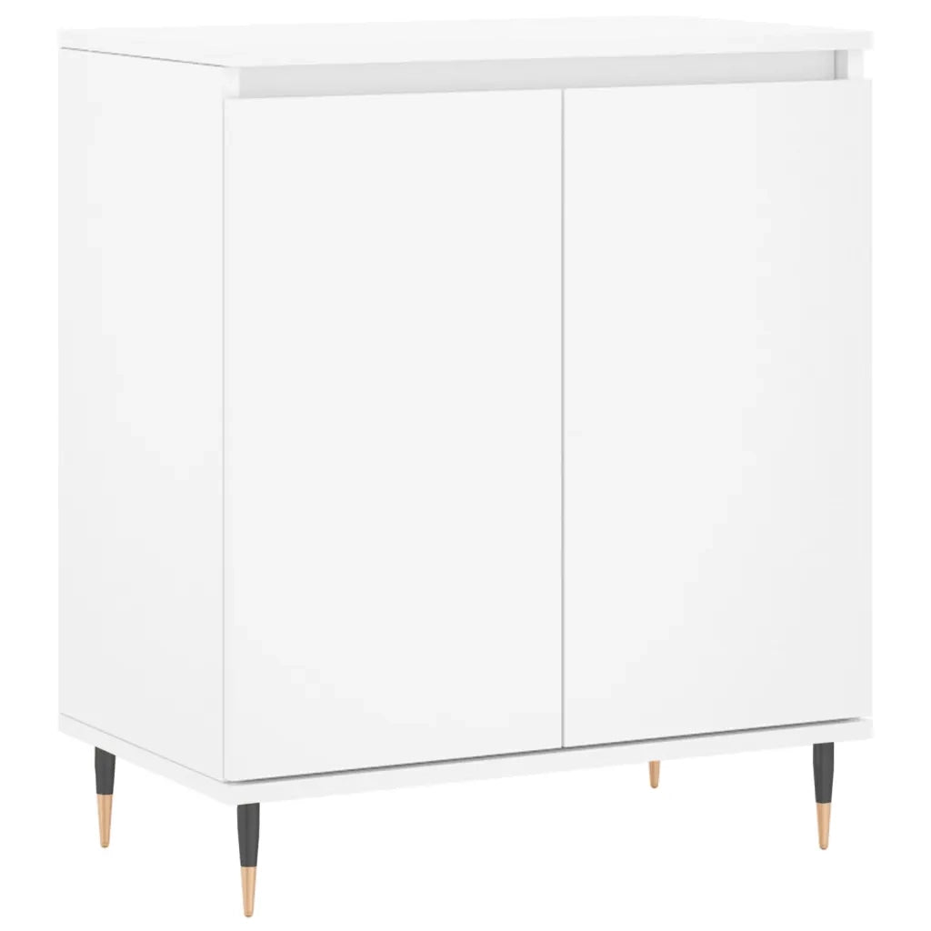 Credenza | Madia | Buffet da pranzo | Armadio da pranzo Bianca 60x35x70 cm in Legno Multistrato