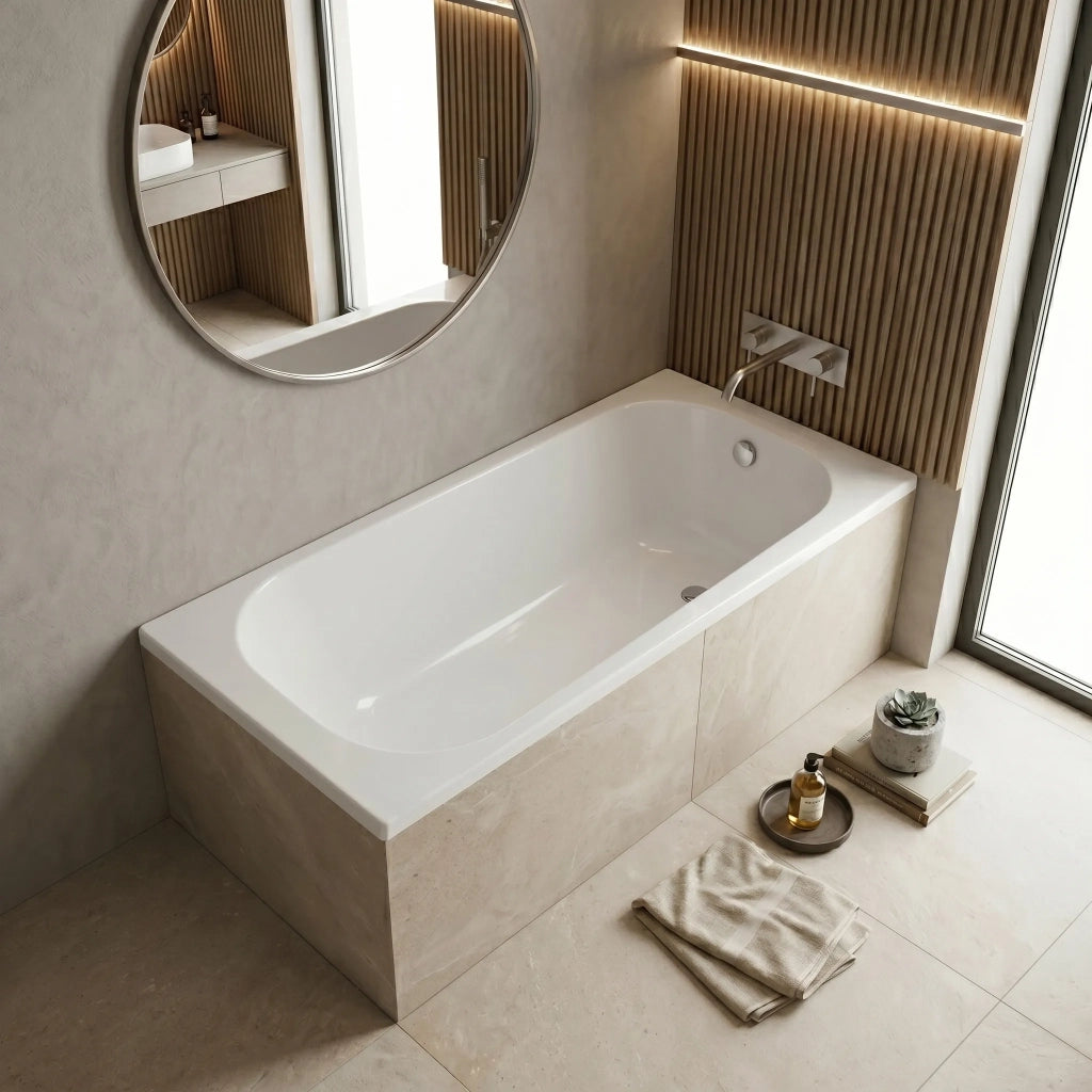 Vasca Da Bagno Acrilica Da Incasso Rea Gloria 150
