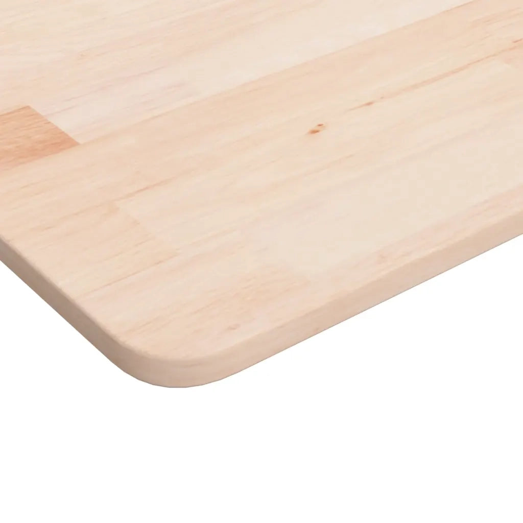 Piano Bagno 80x40x1,5 cm Legno Massello Non Trattato CFW3671442