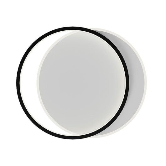 Lhj076-c Lampada Da Soffitto A Led Nera 40 Cm