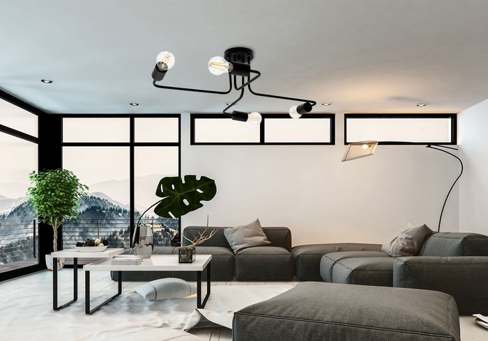 Lampada Da Soffitto/da Parete Ragno Agaro 4