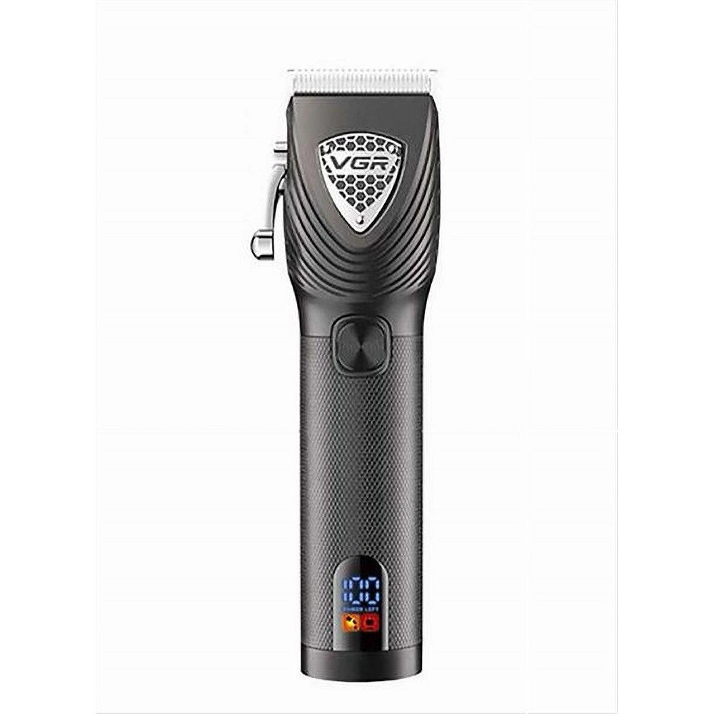 Trade Shop - Tagliacapelli Elettrico Professionale Ricarica Usb Display Led Rasoio Vgr V-657 -