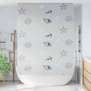 Tenda a Rullo Doccia 150x240 cm Larghezza Tessuto 146 cm 4014896