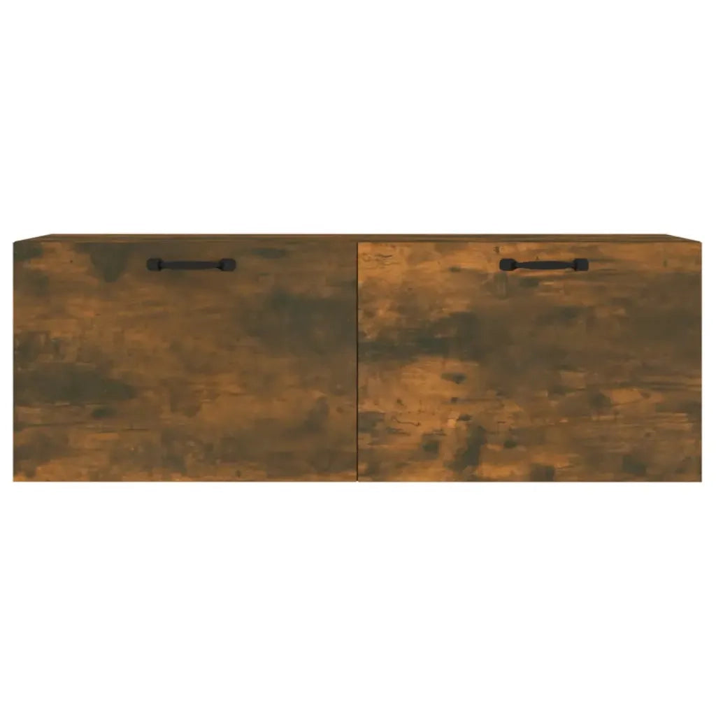 Mobile Pensile Rovere Fumo 100x36,5x35 cm Legno Multistrato 817612