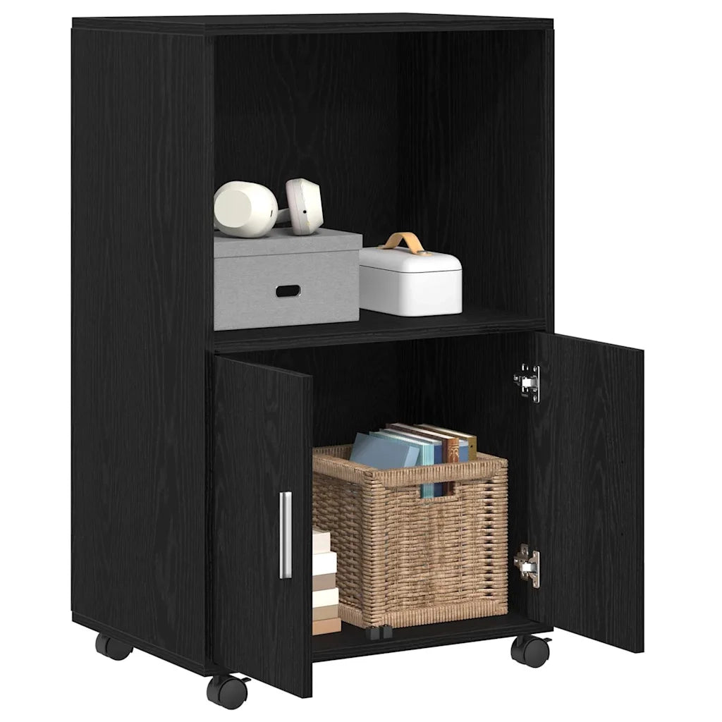 Armadietto Rovere Nero 55 x 40 x 82 cm CFW8486850