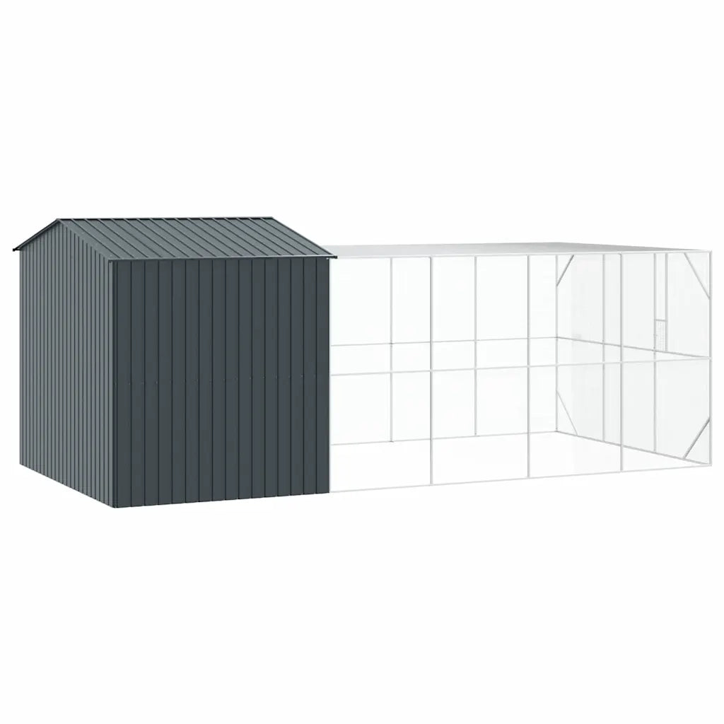 Gabbia per uccelli Antracite 635 x 304 x 247 cm Acciaio zincato 3325166