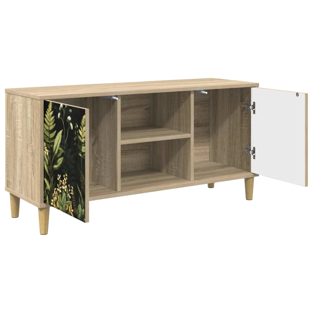 Mobile TV RHENEN 102 x 33 x 50 cm Sonoma Legno ingegnerizzato 8007029