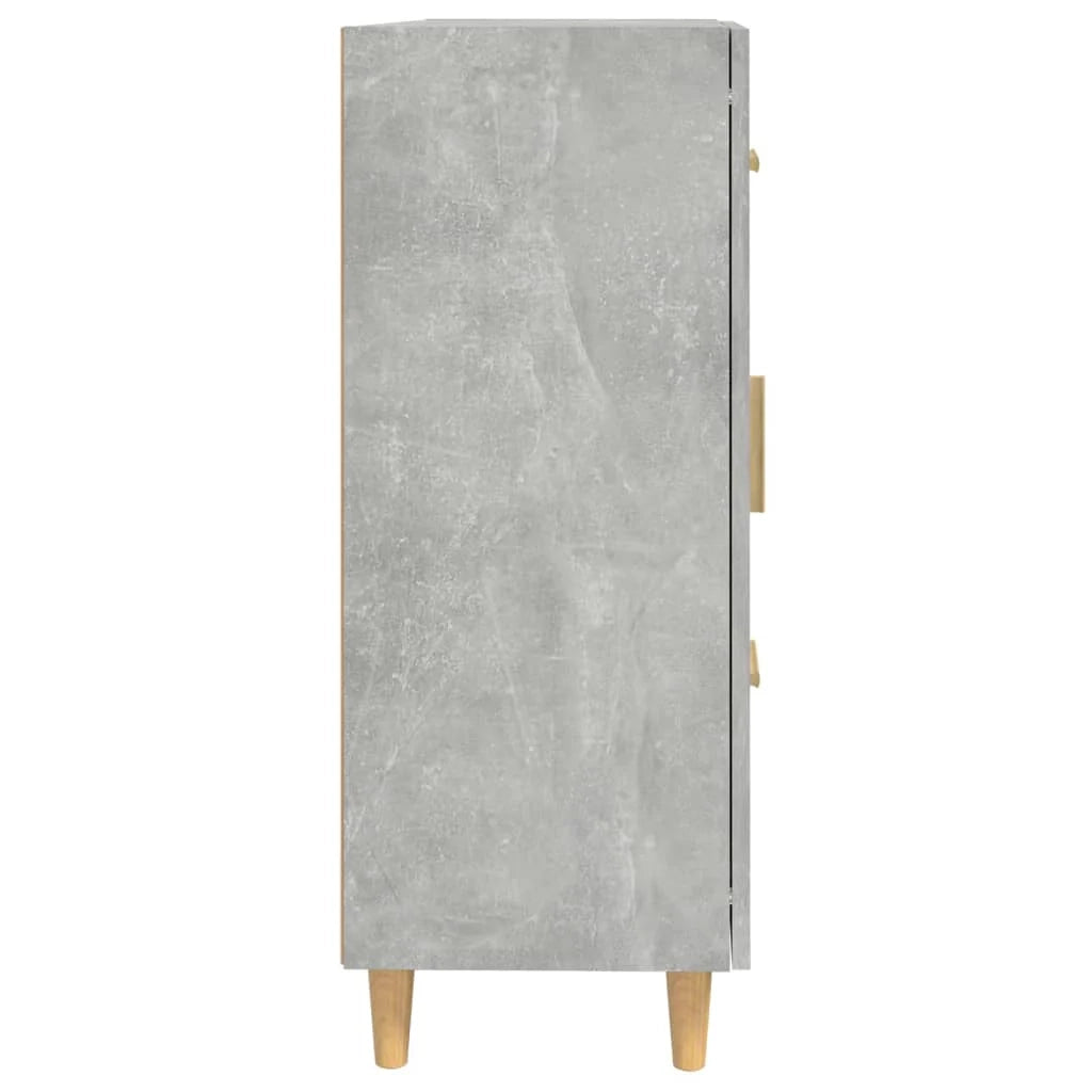 Buffet credenza cassettiera armadio mobile contenitore organizer per cucina soggiorno salotto 69,5 x 34 x 90 cm legno ingegnerizzato grigio 02_0032008