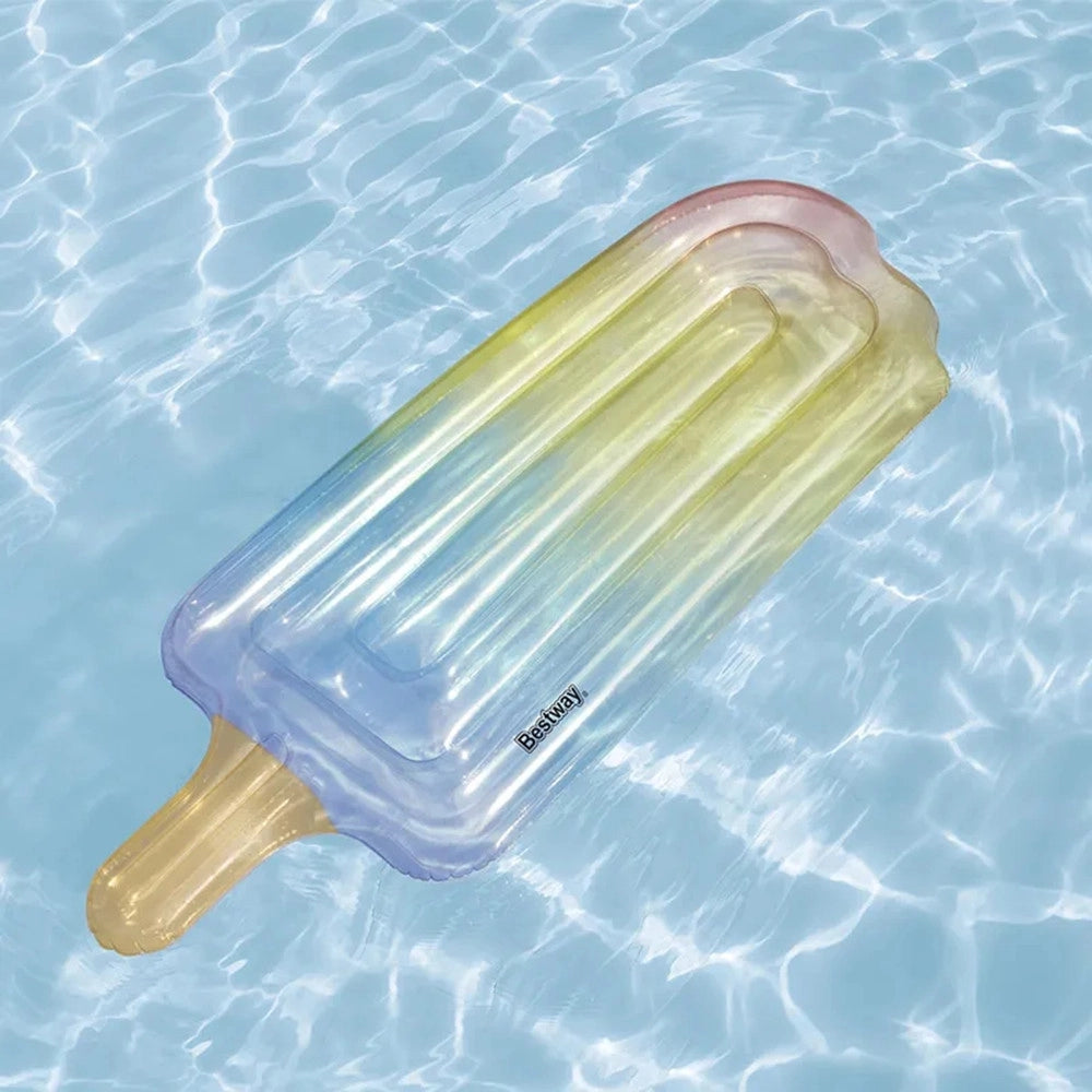 Trade Shop - Materassino Materasso Gonfiabile Ghiacciolo Gelato 185x89 Cm Mare Piscina 43161 -