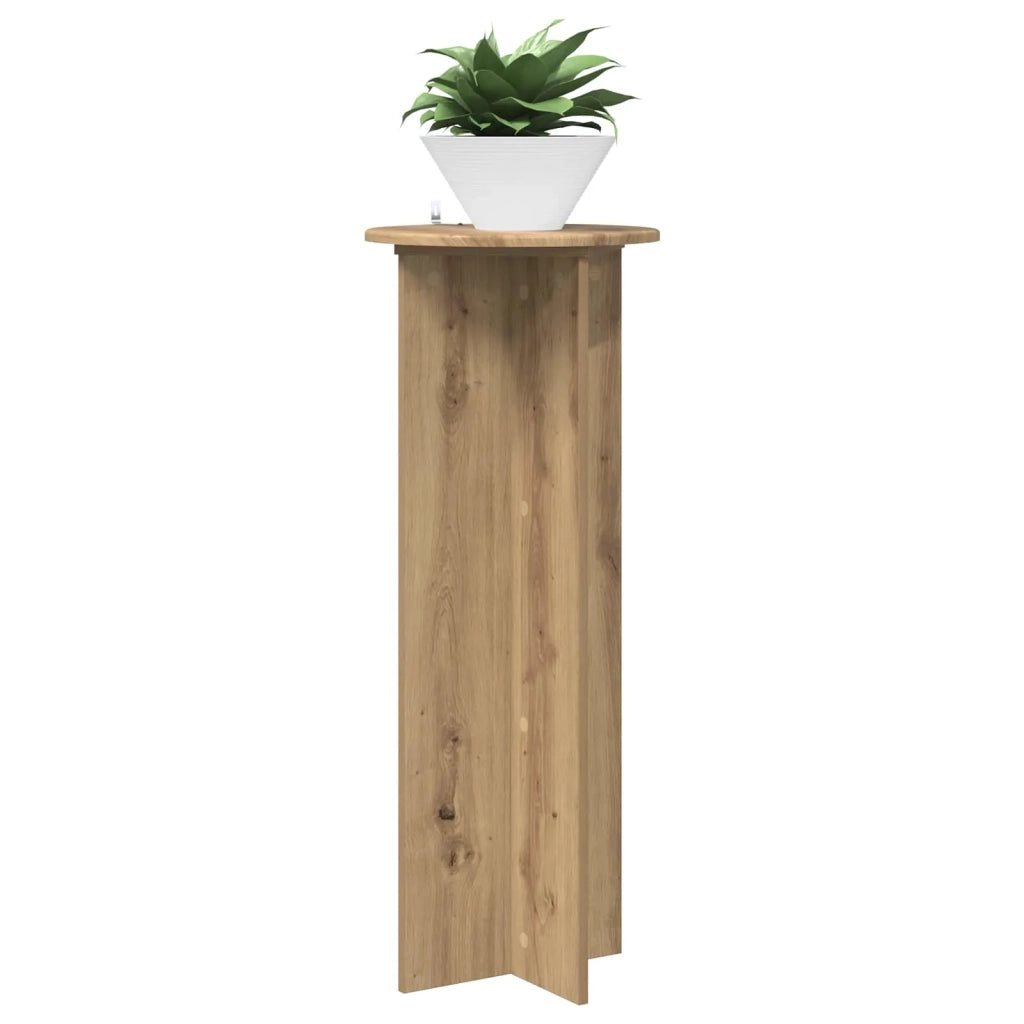 Supporto per piante 2 pcs Rovere Artigianale Ø40 x 100 cm