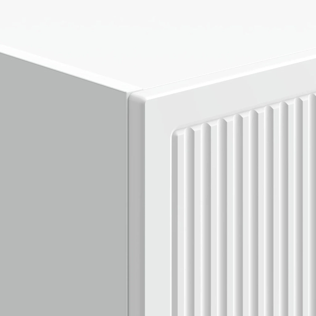 Set di armadi 2 pcs Bianco Lucido 34,5 x 33 x 90 cm 3416371