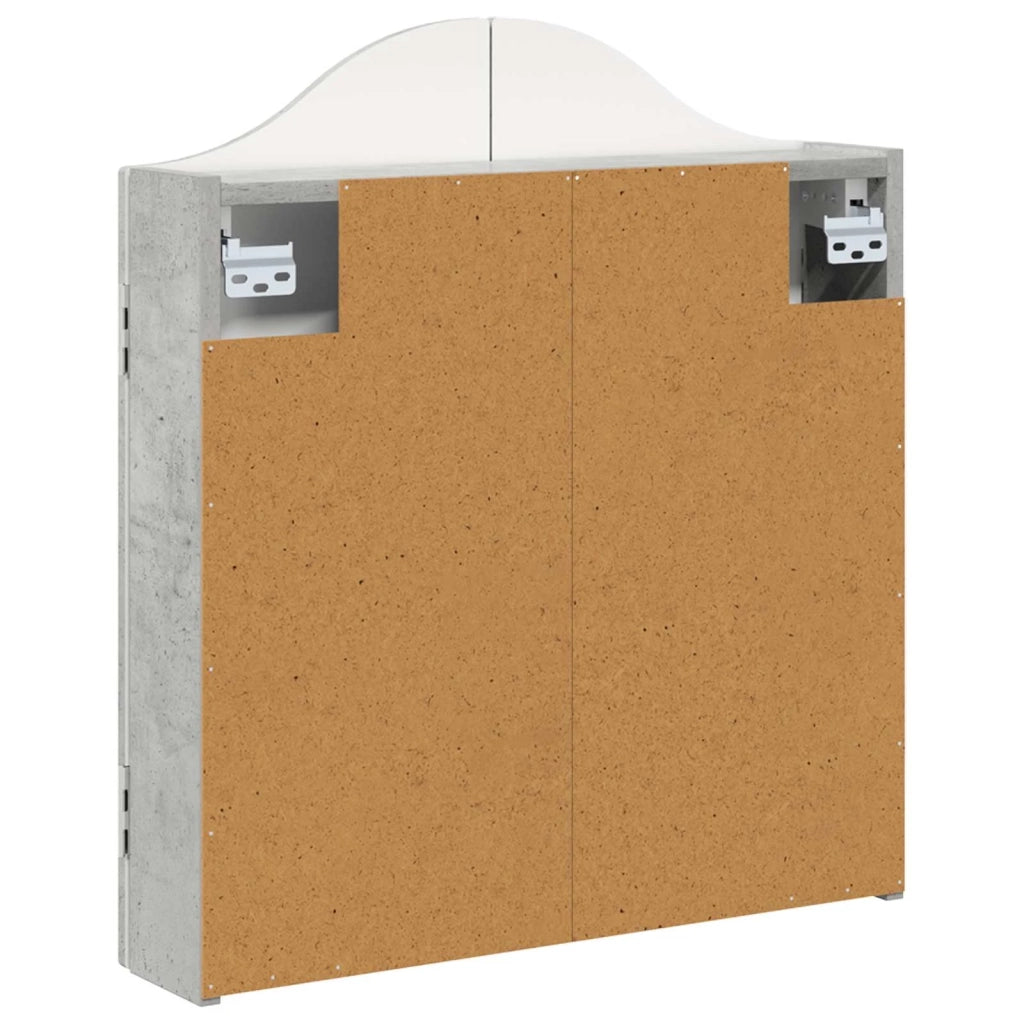 Armadio per Dartboard Grigio Cemento 56 x 12 x 63 cm 8006654