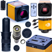 Set Microscopico PEGASUS Pro 12 MB 2 in 1 – Camera 12MP HDMI + Obiettivo 180x | Alta Qualità Immagine, Precisione