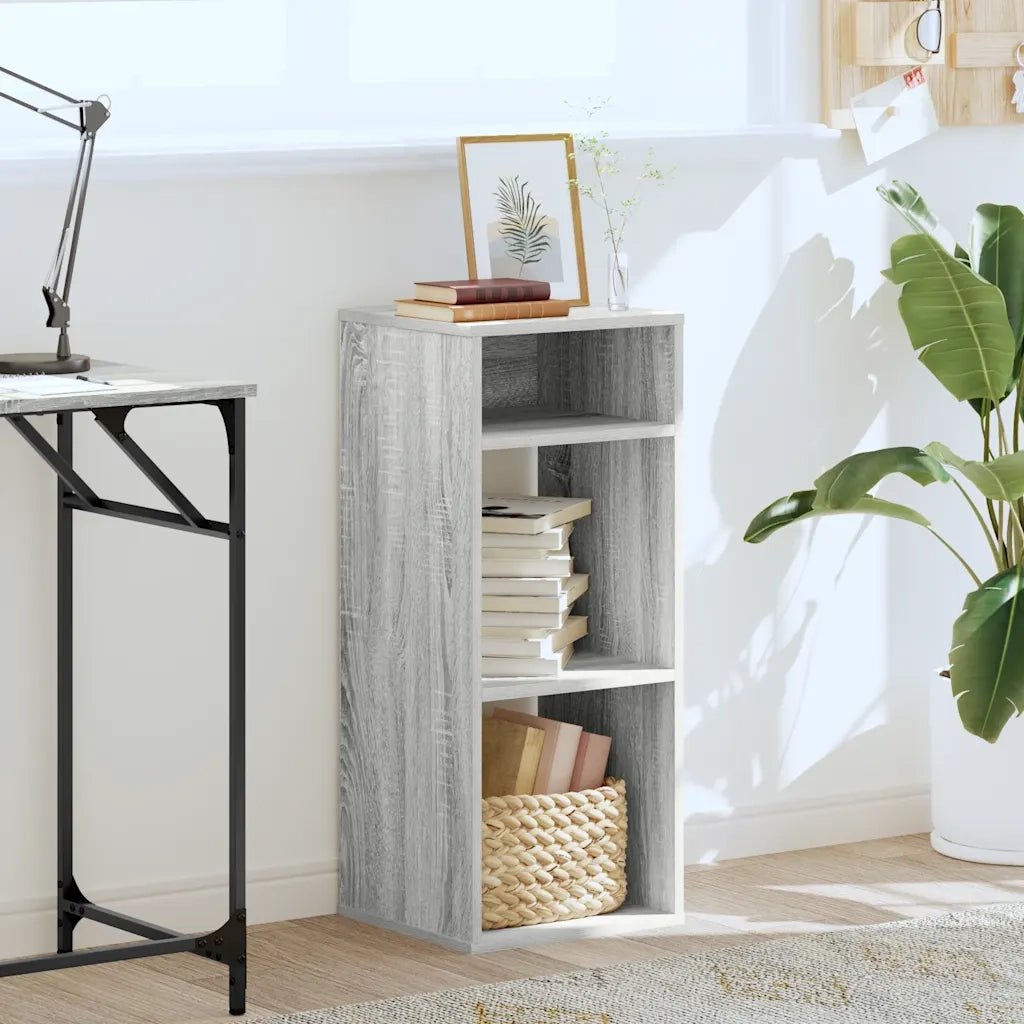 Libreria Grigio Sonoma 34x31x80 cm in Legno Multistrato 860279