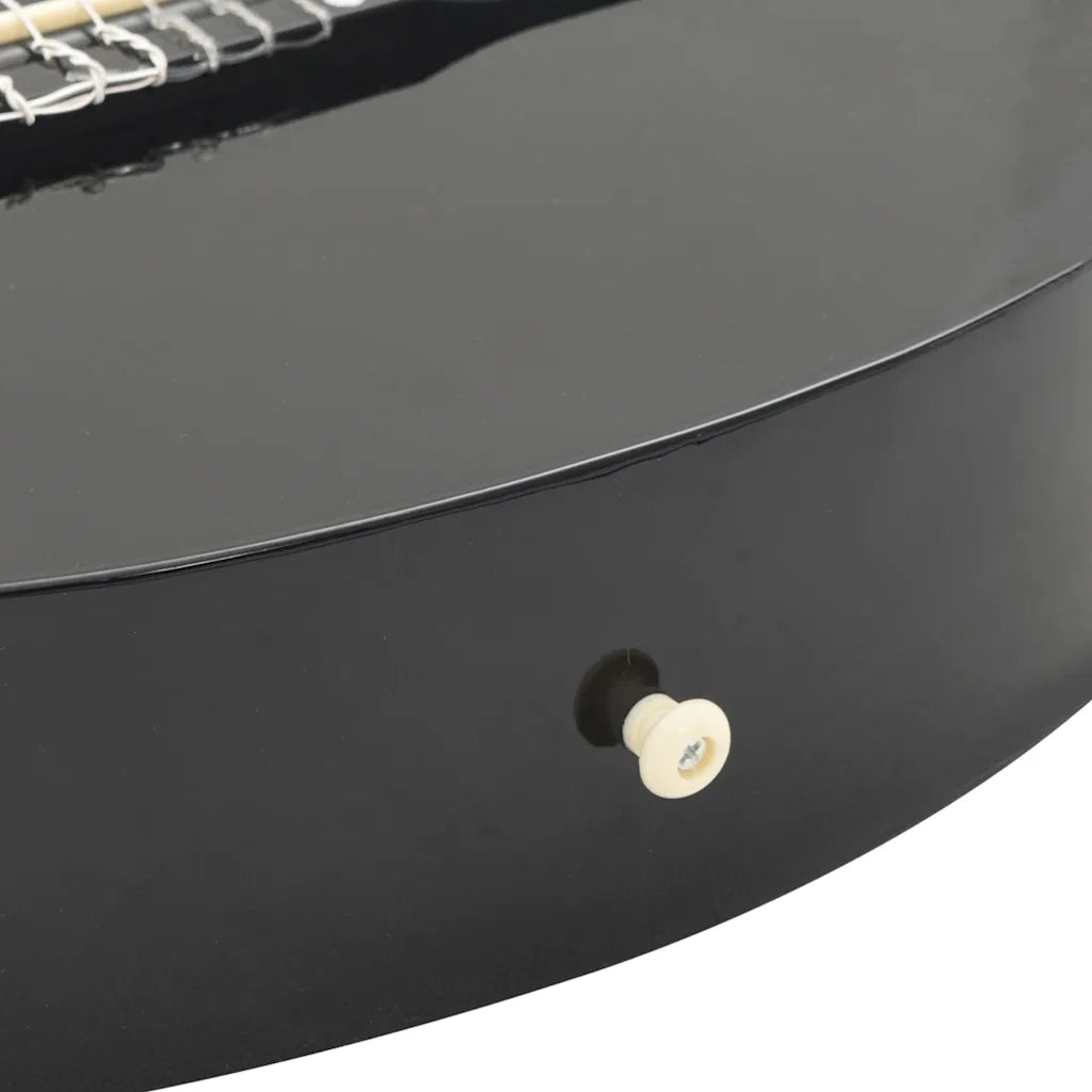 Set Chitarra Western 12 pz con Equalizzatore e 6 Corde Nera CFW5411770