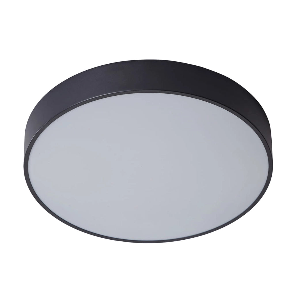 Plafoniera LED Italux Orbital tonda nero 40cm 30W 3000K