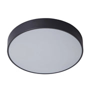 Plafoniera LED Italux Orbital tonda nero 40cm 30W 3000K