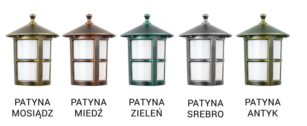 Testa lampada giardino CORDOBA II 1xE27 IP23 SU-MA