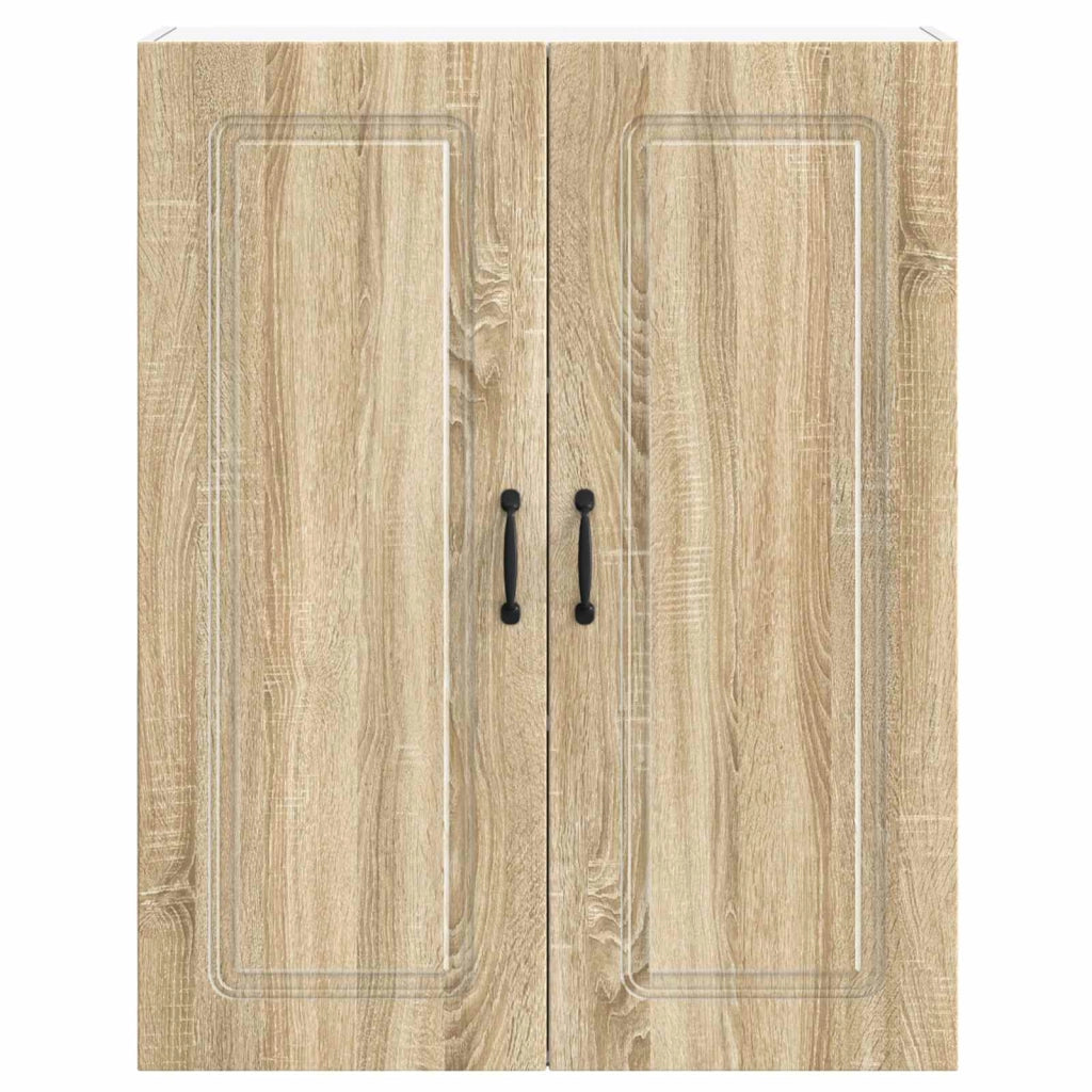 Mobile da cucina rettangolare moderno 80 x 31 x 100 cm ampio ed elegante spazio contenitivo in legno di rovere Sonoma 02_0053825