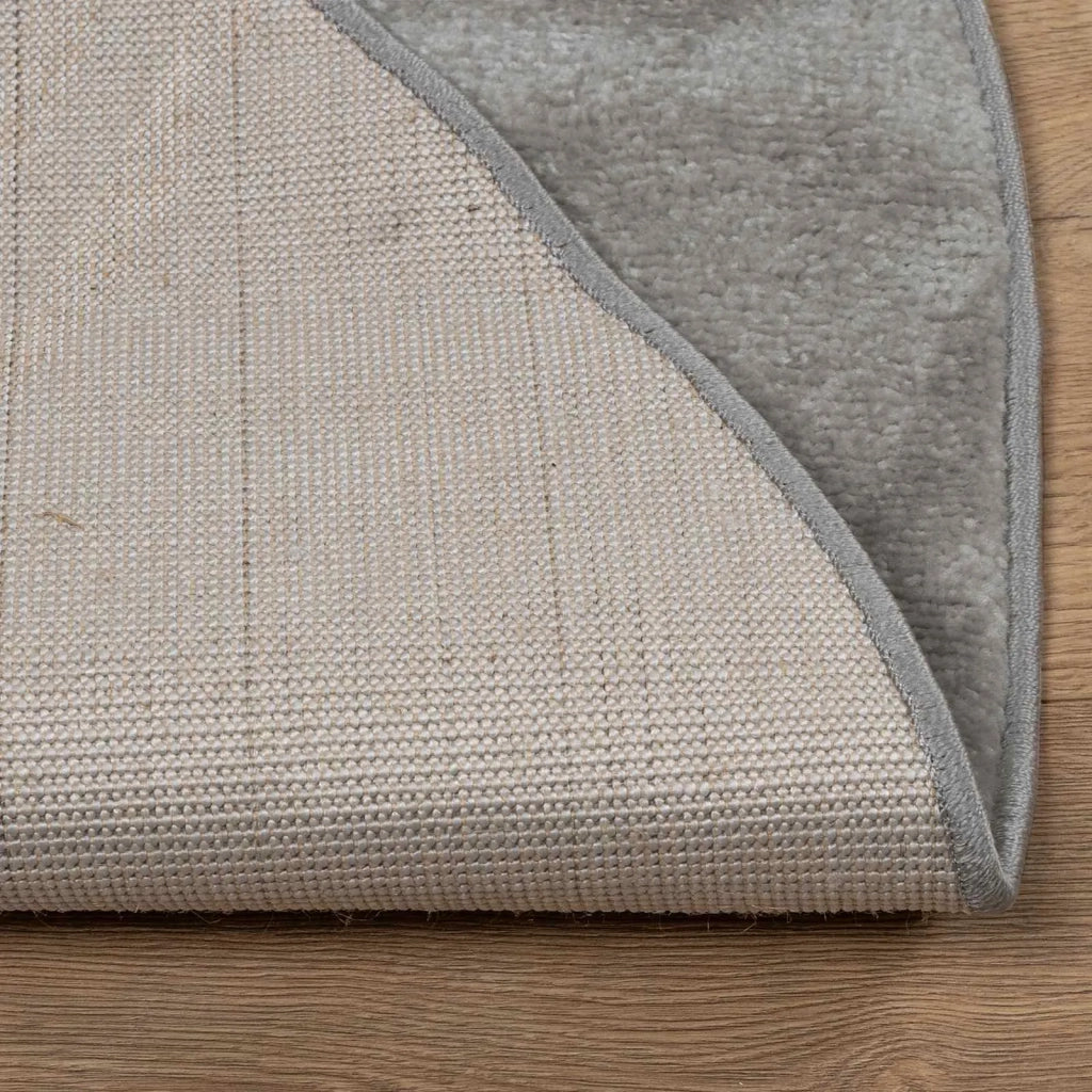 Tappeti per area Rotondo GALATI Grigio Ø 120 CM Poliestere