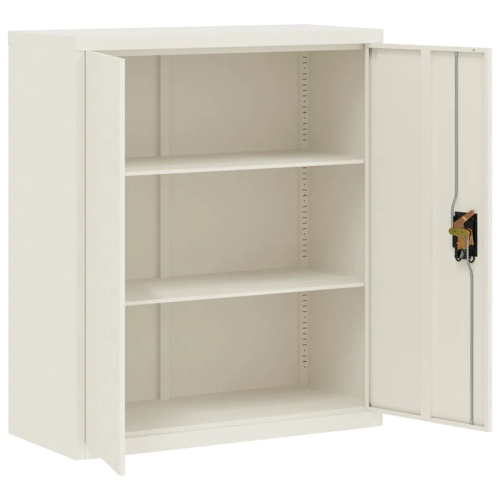 Armadio Classificatore Bianco 90x40x145 cm in Acciaio 3188312
