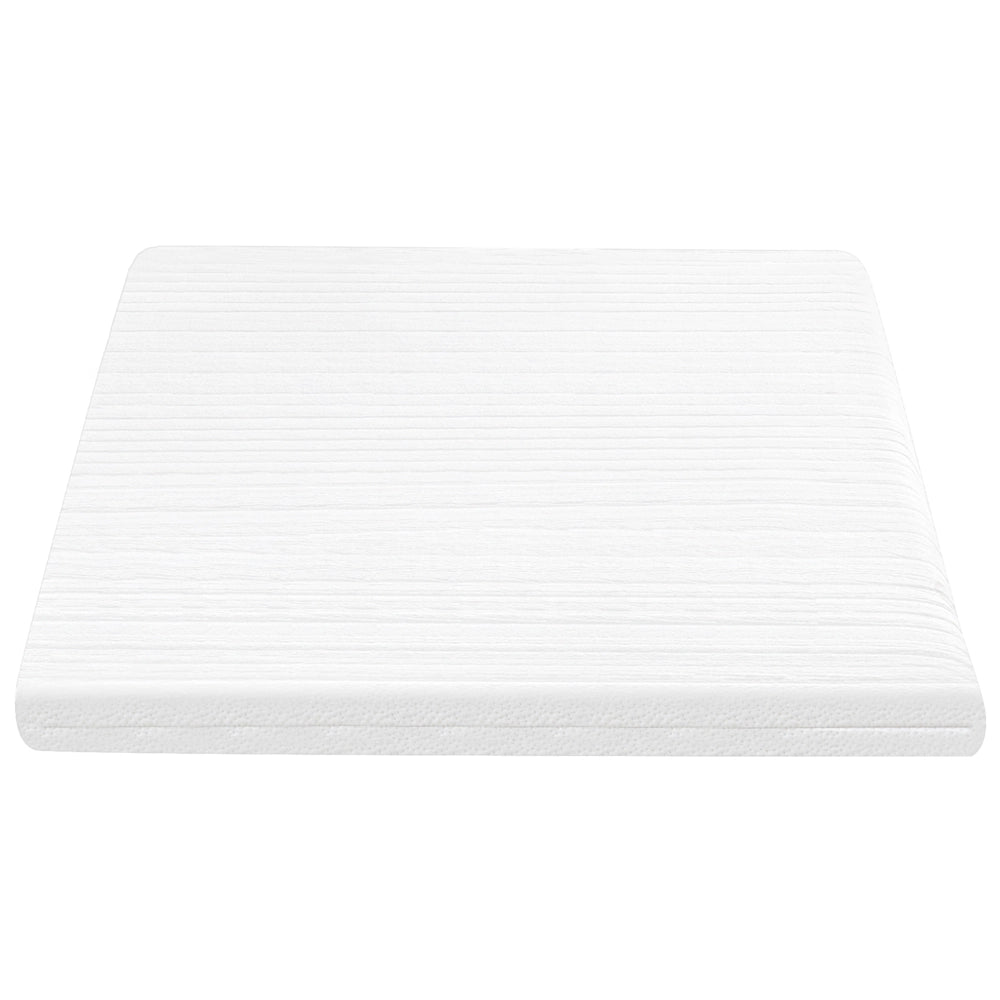 Coprimaterasso in schiuma bianca 90 x 200 cm comfort morbidezza