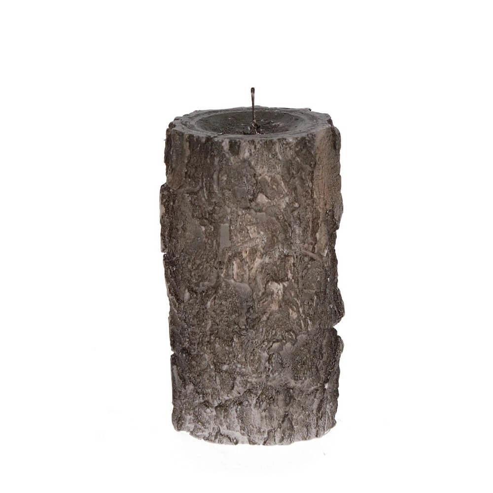Candela Lenor Corteccia, Dimensioni 7x13cm (4 Pezzi)