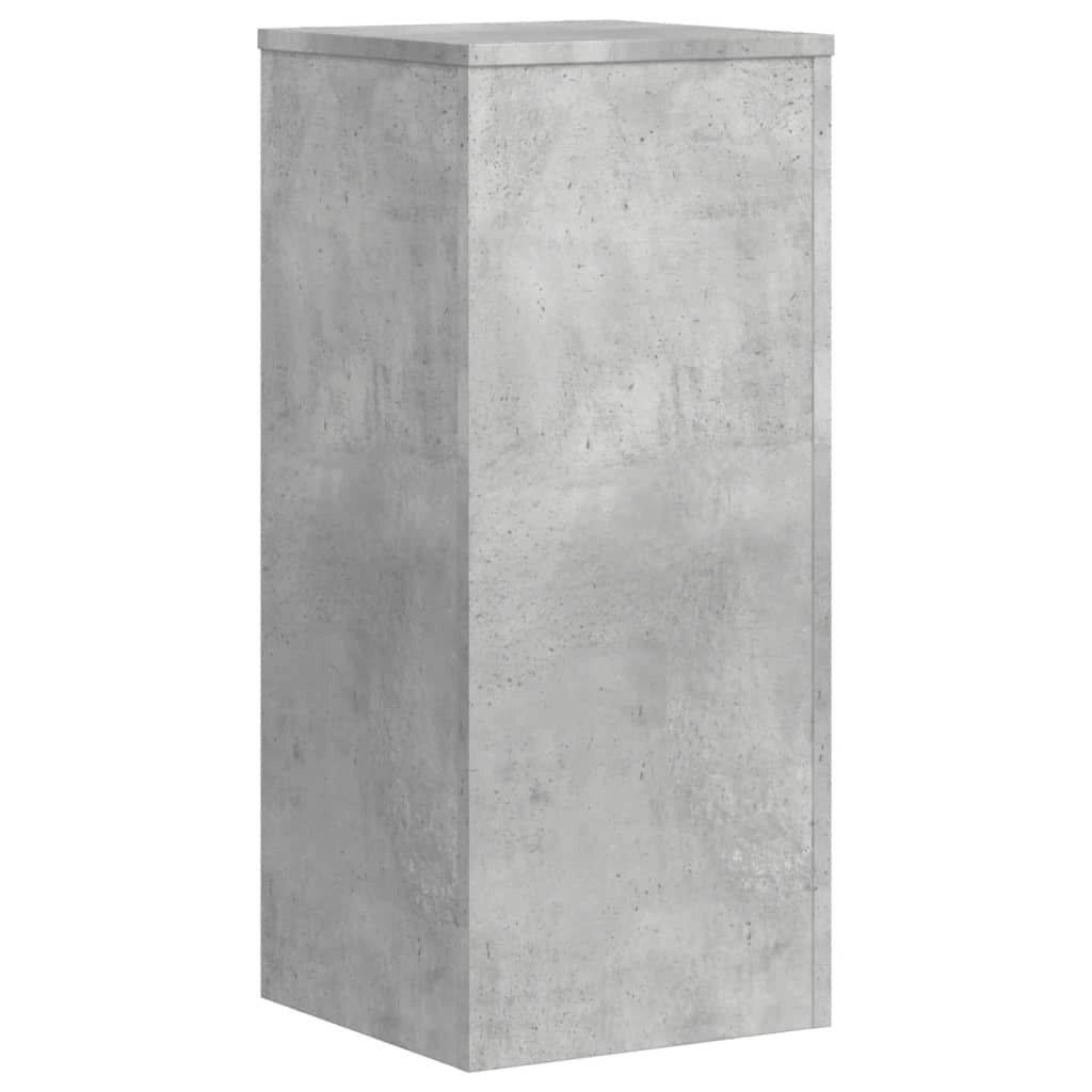 Portavasi mobili per fiori set da 2 legno ingegnerizzato grigio 02_0045338