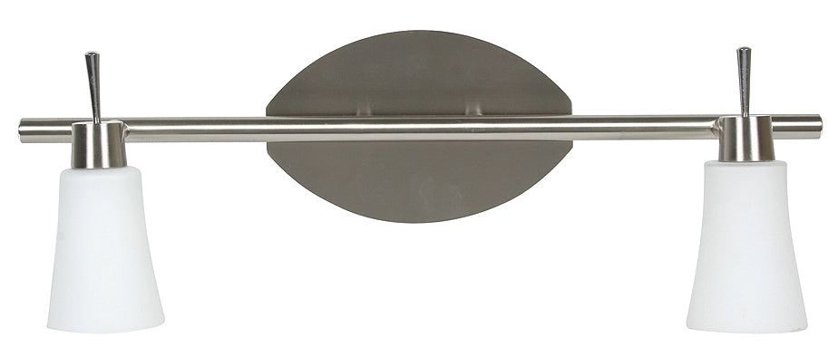 Applique da parete Kroton 2xG9 nichel opaco Candellux