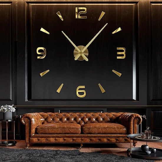 Orologio da parete 3D grande moderno mute DIY - decorazione regalo - soggiorno ufficio casa