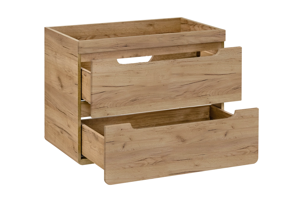 Mobile sottolavabo 80 cm 2 cassetti Aruba Craft 80 x 59 x 46 cm