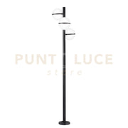 PALO ORBIT NERO 3 LUCI ATTACCO E27 IP44 44,5X202,5CM BASE IN ALLUMINIO