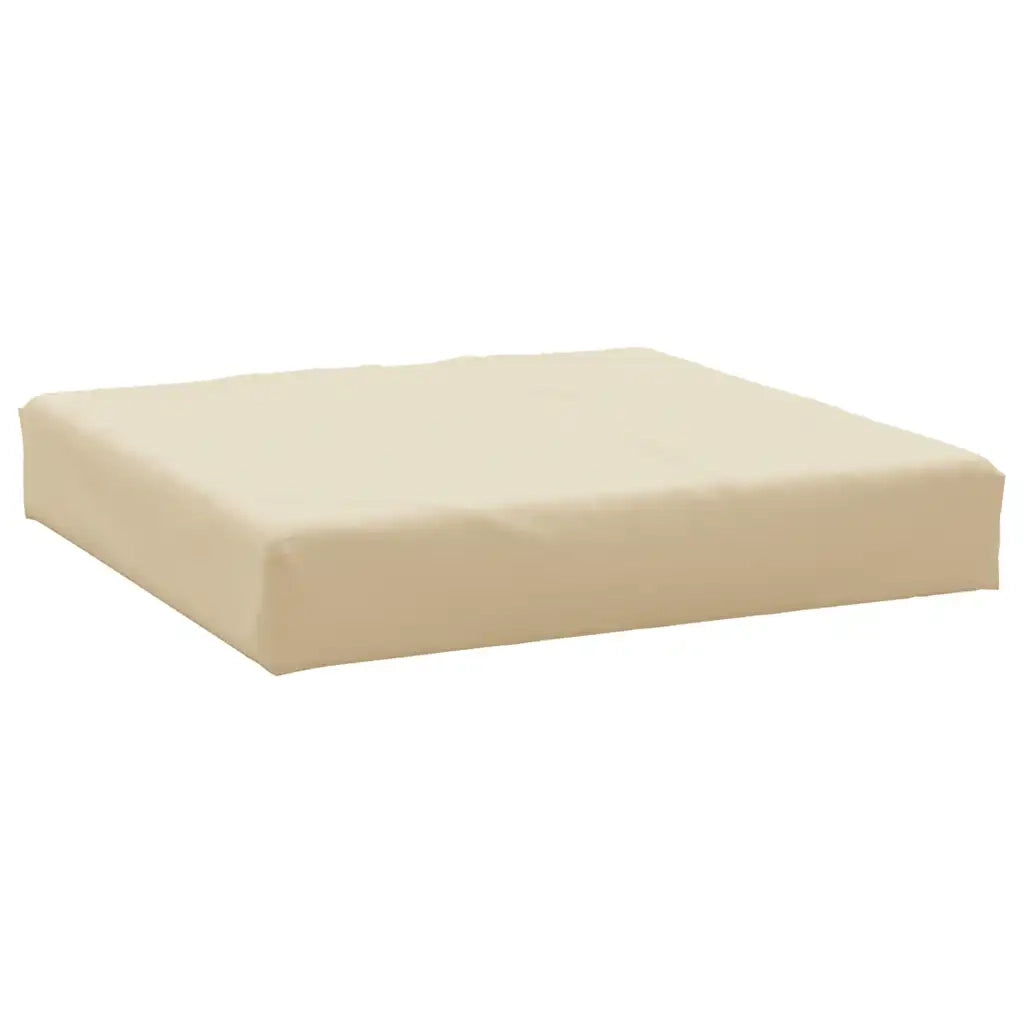 Cuscino per pallet | Cuscini per sedie Beige 60x60x8 cm in Tessuto Oxford